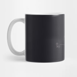 Awesome Line Art Design Mug